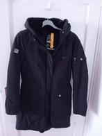 Zwarte Dames Winterjas maat 42 (valt klein), Ophalen, Zo goed als nieuw, Maat 42/44 (L), Zwart