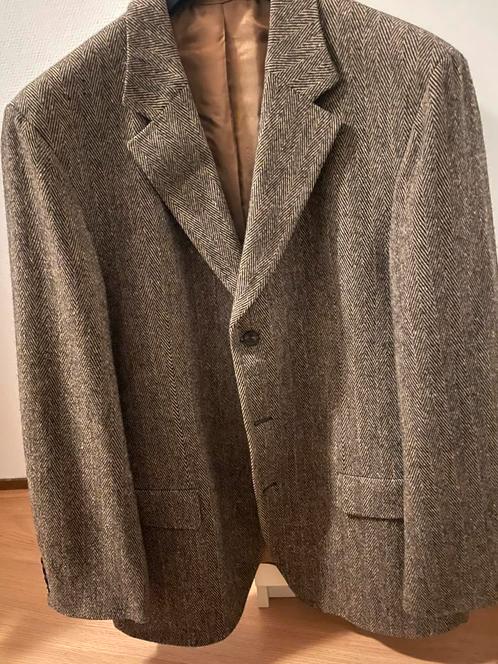 BOSS tweedwollen colbert Sunderland bruin 5xgedragen maat 56, Kleding | Heren, Kostuums en Colberts, Zo goed als nieuw, Maat 56/58 (XL)