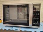 Sharp R971INW Combimagnetron 40L - 1050W, Combimagnetron, Gebruikt, Hete lucht, Ophalen of Verzenden