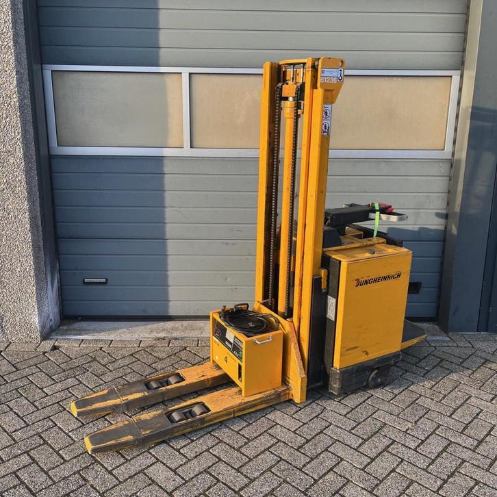 Jungheinrich Stapelaar Elektrisch Palletwagen 290 cm, Doe-het-zelf en Verbouw, Palletwagens en Pompwagens, Gebruikt, Ophalen of Verzenden