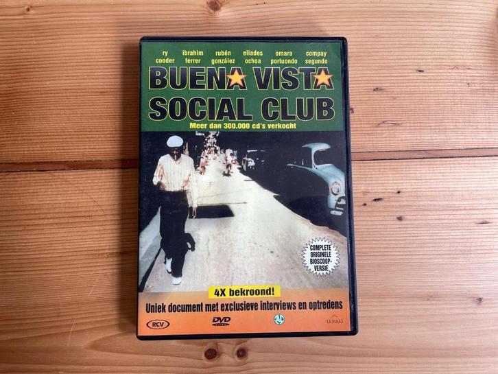 Buena Vista Social Club DVD, Cd's en Dvd's, Dvd's | Muziek en Concerten, Zo goed als nieuw, Muziek en Concerten, Alle leeftijden