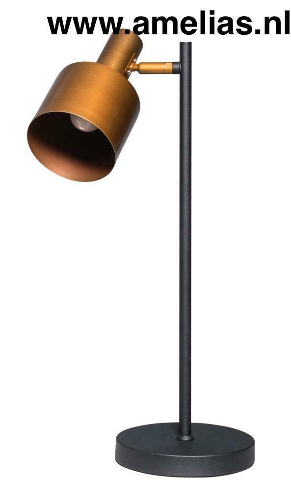 Tafellamp Tiffany lamp klemspot leeslamp uplight burolamp, Huis en Inrichting, Lampen | Tafellampen, Nieuw, Minder dan 50 cm, Glas