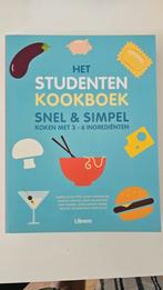 Het studentenkookboek, Ophalen of Verzenden, Zo goed als nieuw