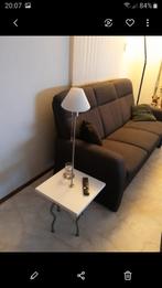 Lamp met Tafeltje, Huis en Inrichting, Lampen | Vloerlampen, Ophalen, Zo goed als nieuw, Glas, Minder dan 100 cm