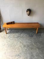 Vintage bank hout grenen Scandinavie retro bench Zweeds, Ophalen, Gebruikt, Minder dan 75 cm, 150 tot 200 cm