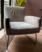 Leren stoel Design on Stock, Huis en Inrichting, Fauteuils, Ophalen, Gebruikt, Modern, 50 tot 75 cm