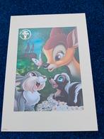 poster van disney er staat op litho graph puntgaaf, Verzamelen, Disney, Ophalen of Verzenden, Nieuw, Plaatje of Poster