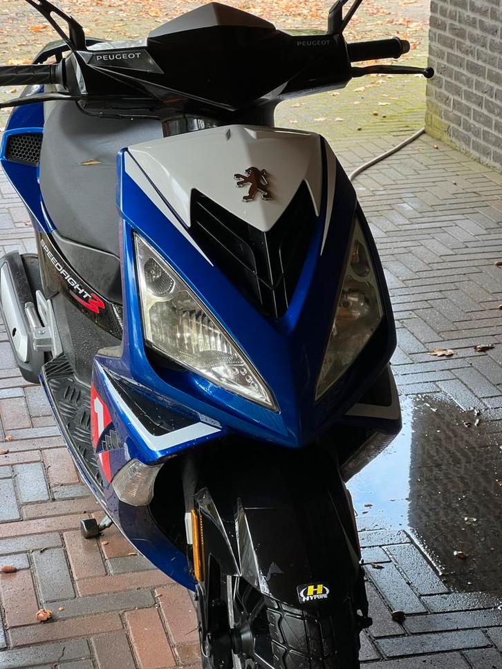 Nette peugeot speedfight 3, Fietsen en Brommers, Scooters | Peugeot, Zo goed als nieuw, Speedfight, Maximaal 45 km/u, Benzine