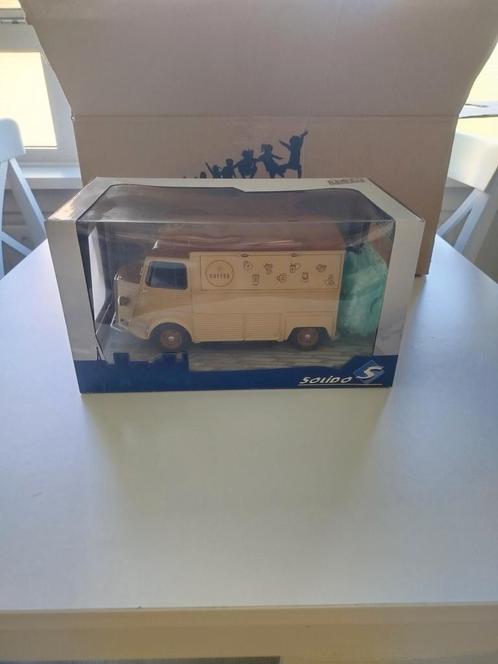 Solido Citroën HY 1:18 Coffee bar, Hobby en Vrije tijd, Modelauto's | 1:18, Zo goed als nieuw, Solido, Ophalen of Verzenden