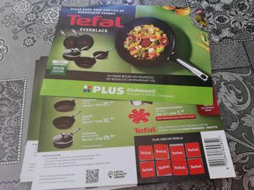 PLUS 6 spaarkaarten voor Tefal pannen beschikbaar voor biedingen