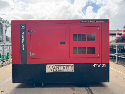 Himoinsa yanmar 35 kva aggregaat, Doe-het-zelf en Verbouw, Aggregaten, Gebruikt, Dieselolie, 30 kVA of meer, Elektrisch startend