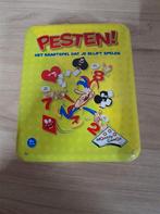 pesten in blik - s4782, Hobby en Vrije tijd, Gezelschapsspellen | Bordspellen, Ophalen of Verzenden, Zo goed als nieuw