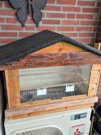 Vogelkooi met accessoires z.g.a.n!!, Dieren en Toebehoren, Ophalen, Zo goed als nieuw, Hout, Vogelkooi