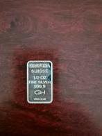 0.999 zilver 0,5 ounce Gravura Suisse 2012, Postzegels en Munten, Edelmetalen en Baren, Ophalen of Verzenden, Zilver