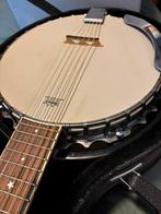 6 snarige banjo met Stagg koffer, Ophalen, Gebruikt