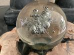 Mooie glazen bol bal presse papier presspaper glas glasbol, Antiek en Kunst, Curiosa en Brocante, Ophalen of Verzenden