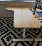 Ikea Bekant hoekbureau 2x, Huis en Inrichting, Bureaus, Ophalen, Gebruikt