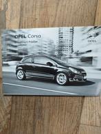 Opel Corsa uitrusting en prijslijst brochure 2008, Opel, Nieuw, Opel, Ophalen of Verzenden