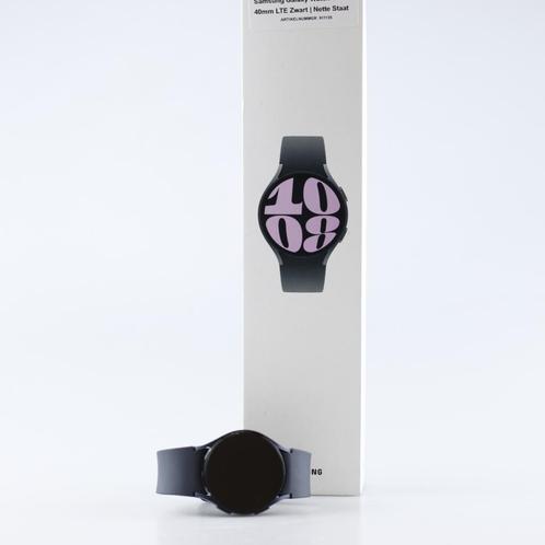 Samsung Galaxy Watch 6 40mm LTE Zwart | Nette Staat, Sieraden, Tassen en Uiterlijk, Smartwatches, Zo goed als nieuw
