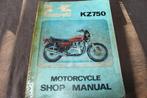Kawasaki KZ750 1975 motorcycle service manual KZ 750, Ophalen of Verzenden, Kawasaki