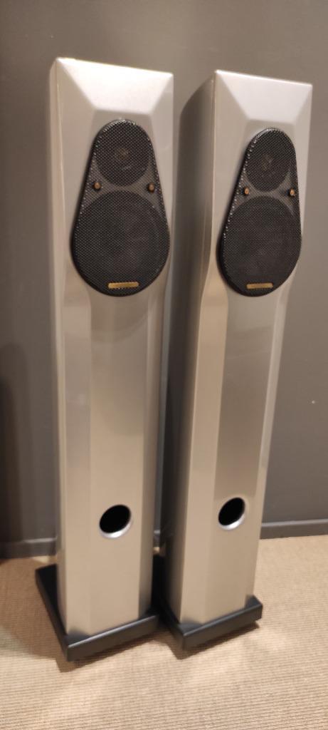 Diapason Nux, Audio, Tv en Foto, Luidsprekers, Zo goed als nieuw, Front, Rear of Stereo speakers, 120 watt of meer, Overige merken