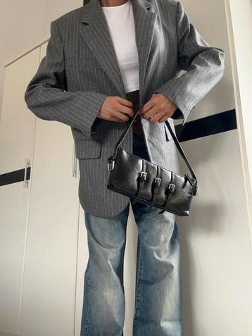 Oversized blazer met streepdetail NIEUW beschikbaar voor biedingen