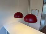 2 rode IKEA hanglampen, Ophalen, Gebruikt, Kunststof, Minder dan 50 cm