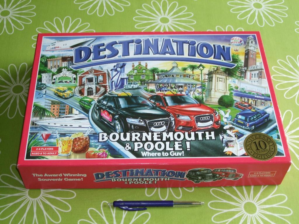 Destination Bournemouth & Poole bordspel (Engelstalig), Hobby en Vrije tijd, Vijf spelers of meer, Ophalen of Verzenden, Zo goed als nieuw