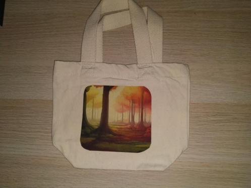 Kleine, stevige (boodschappentas) met unieke print, Sieraden, Tassen en Uiterlijk, Tassen | Reistassen en Weekendtassen, Nieuw