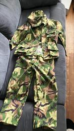 Te koop verkleedkleding legerpak maat 116, Hobby en Vrije tijd, Feestartikelen | Verhuur, Ophalen, Zo goed als nieuw, Overige