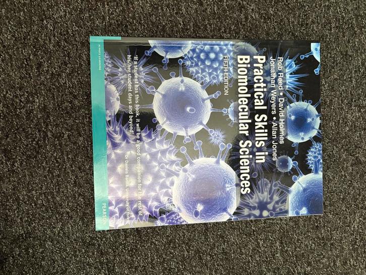 Practical Skills in Biomolecular Sciences - Studieboek, Boeken, Economie, Management en Marketing, Zo goed als nieuw, Overige onderwerpen