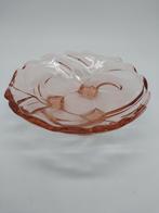 Roze Art Deco Schaaltje persglas, Ophalen of Verzenden