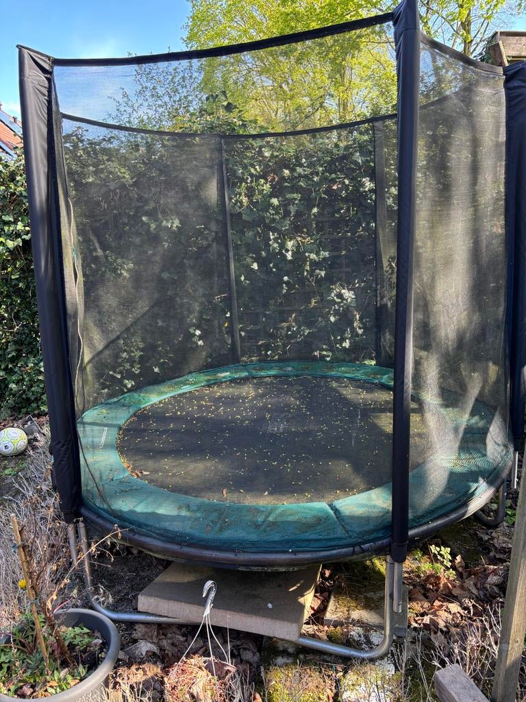 Salta Trampoline met Veiligheidsnet - Gebruikt, Ophalen of Verzenden, Gebruikt
