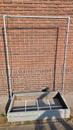 Makkelijke Moestuin bak MM-hero 8 met klimrek & schrikdraad, Ophalen, Overige materialen, Gebruikt, Balkon