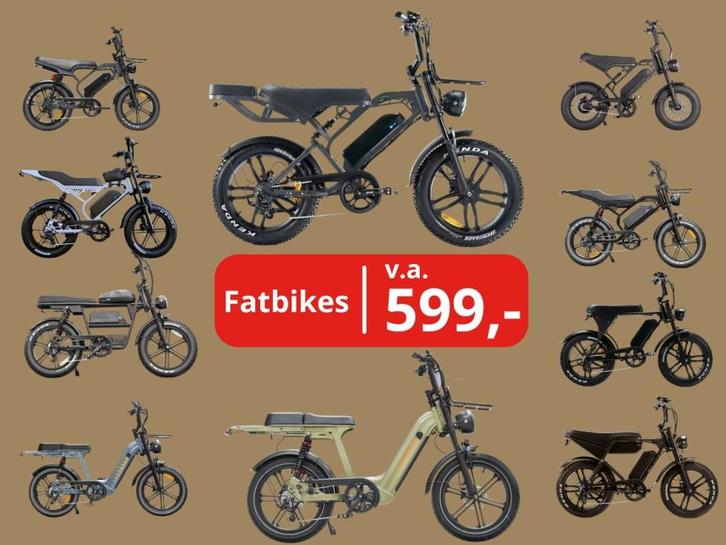 FATBIKE V20 PRO C28 V8 C80 S20 H9 Max Mini Ouxi QMwheel cros, Fietsen en Brommers, Elektrische fietsen, Nieuw, Overige merken