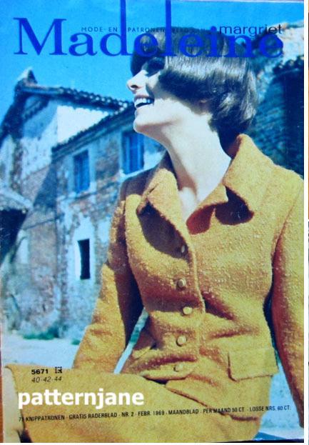 2 x MADELEINE uit de jaren 60 - 2/69 en 7/63 vintage mode, Hobby en Vrije tijd, Kledingpatronen, Gebruikt, Overige typen, Vrouw