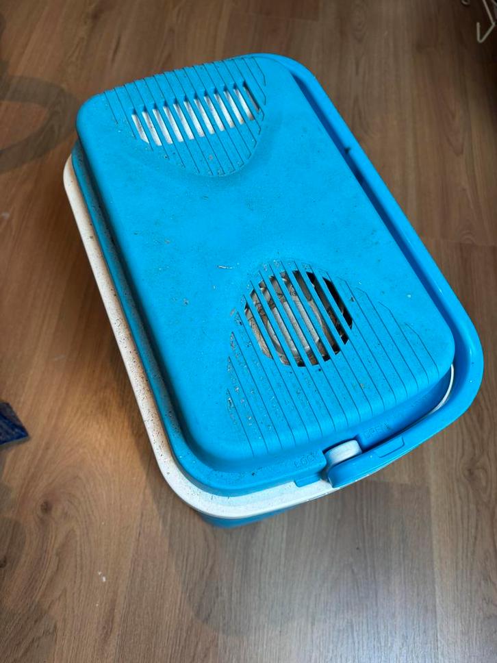 Koelbox met 12V auto- en 230V netstroomaansluiting, Caravans en Kamperen, Koelboxen, Gebruikt, Koelbox, Elektrisch, Ophalen