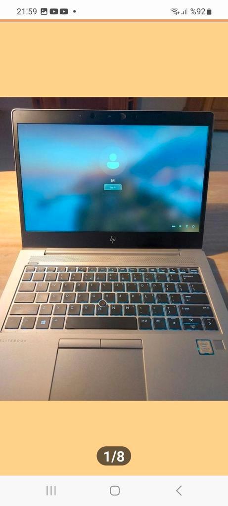 HP-Elitebook 830 G6/5i/512GB/16 GB, Computers en Software, Chromebooks, Zo goed als nieuw, 13 inch, 16 GB, 256 GB of meer, Qwerty