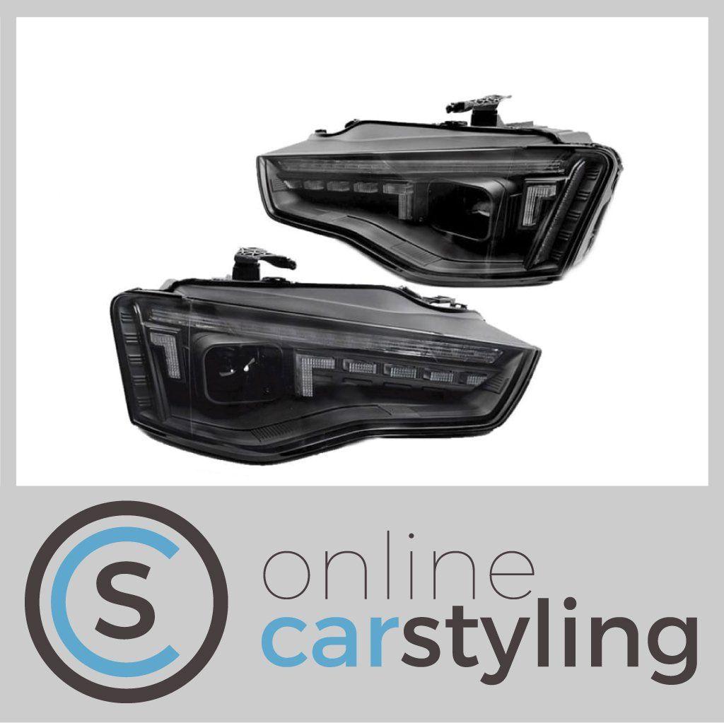 Xenon Koplampen Audi A5 B8 Zwart Dynamic LED, -, -, Nieuw, -