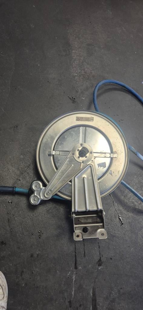 Rvs haspel, hogedrukhaspel, slanghaspel. 200 bar, Ophalen of Verzenden