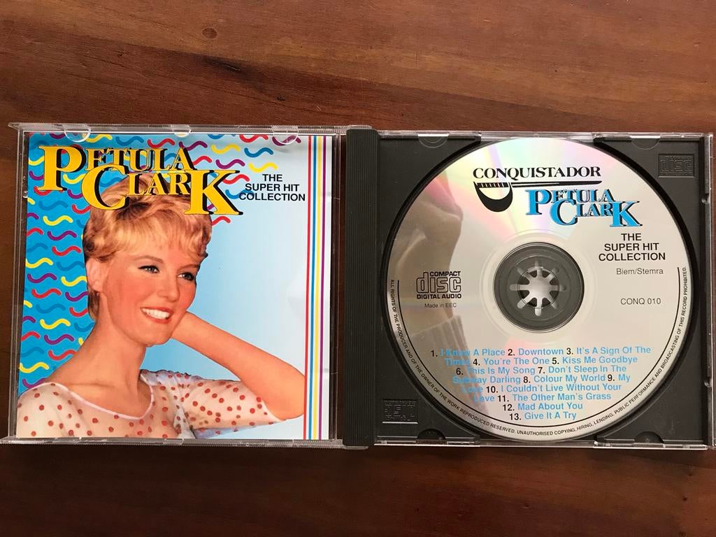 Petula Clark. The super hit collection, Cd's en Dvd's, Cd's | Pop, Ophalen of Verzenden, Zo goed als nieuw