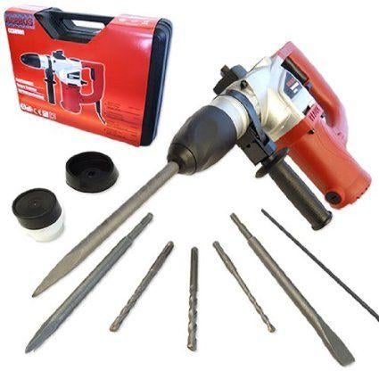Boorhammer beitelhamer klop boormachine 1500 Watt nieuw, Doe-het-zelf en Verbouw, Gereedschap | Boormachines, 600 watt of meer