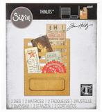 Sizzix Tim Holtz Thinlits Stitched Slots #662697, Verzenden, Nieuw, Frame of Mal, Sizzix