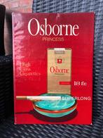 Mooi OSBORNE cigaretten reclamebord bord. 60-er jaren., Ophalen of Verzenden, Gebruikt, Reclamebord