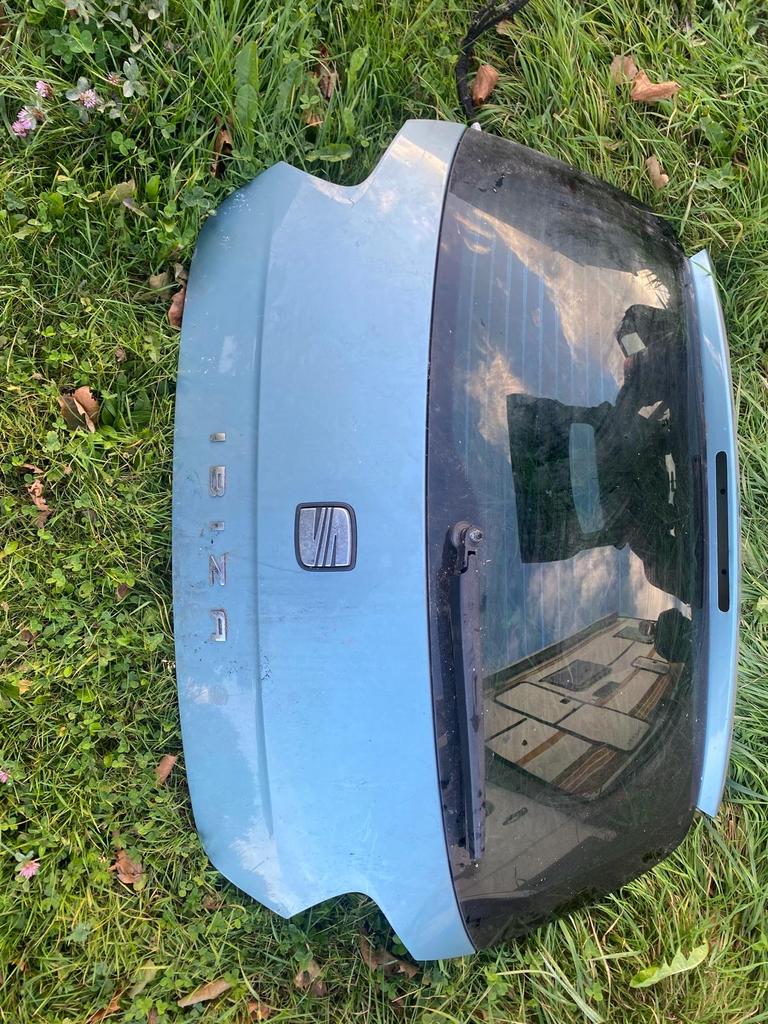 Achterklep Seat Ibiza 6j blauw, Gebruikt, Achterklep, Ophalen of Verzenden, Achter