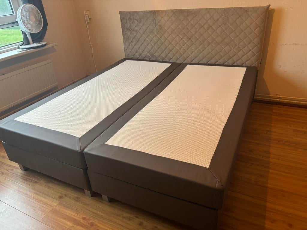 Boxspring 180/200, Huis en Inrichting, Ophalen, Gebruikt, Tweepersoons, 180 cm