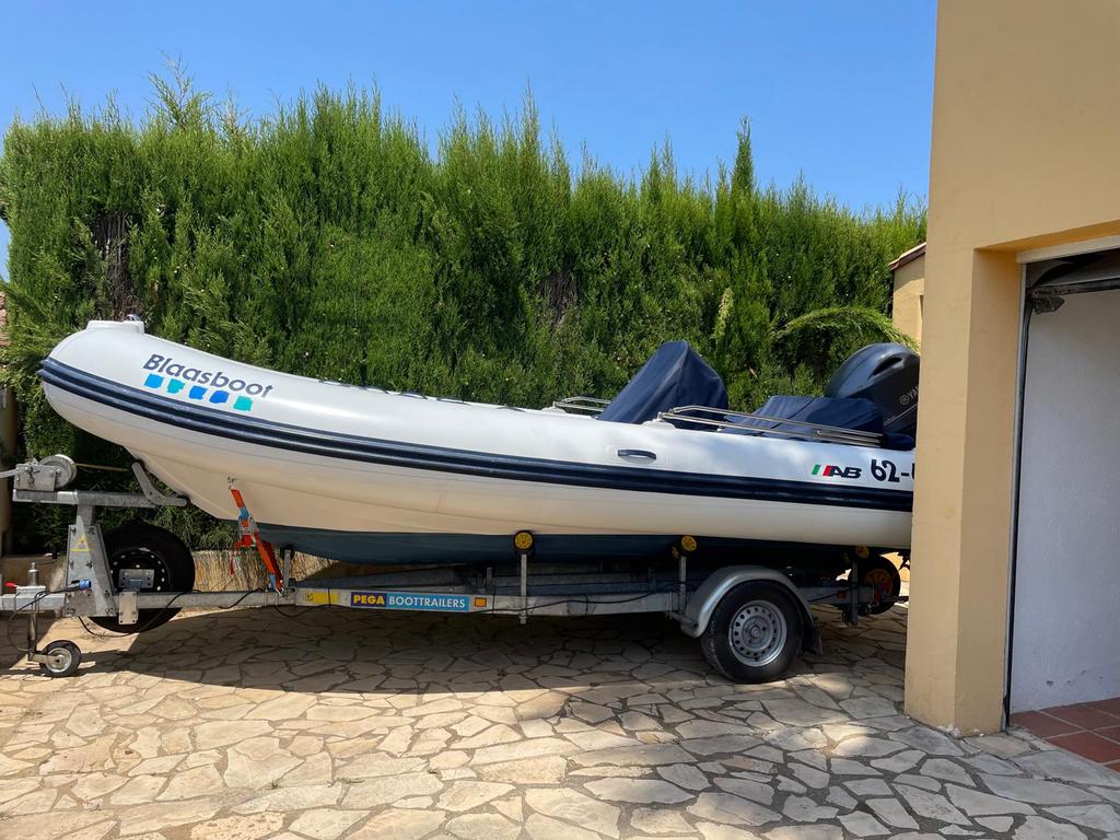 Rib boot AB Alumina 18 ALX van 5,60 meter, inclusief trailer, Watersport en Boten, Rubberboten, Aluminium, 70 tot 120 pk, Benzine