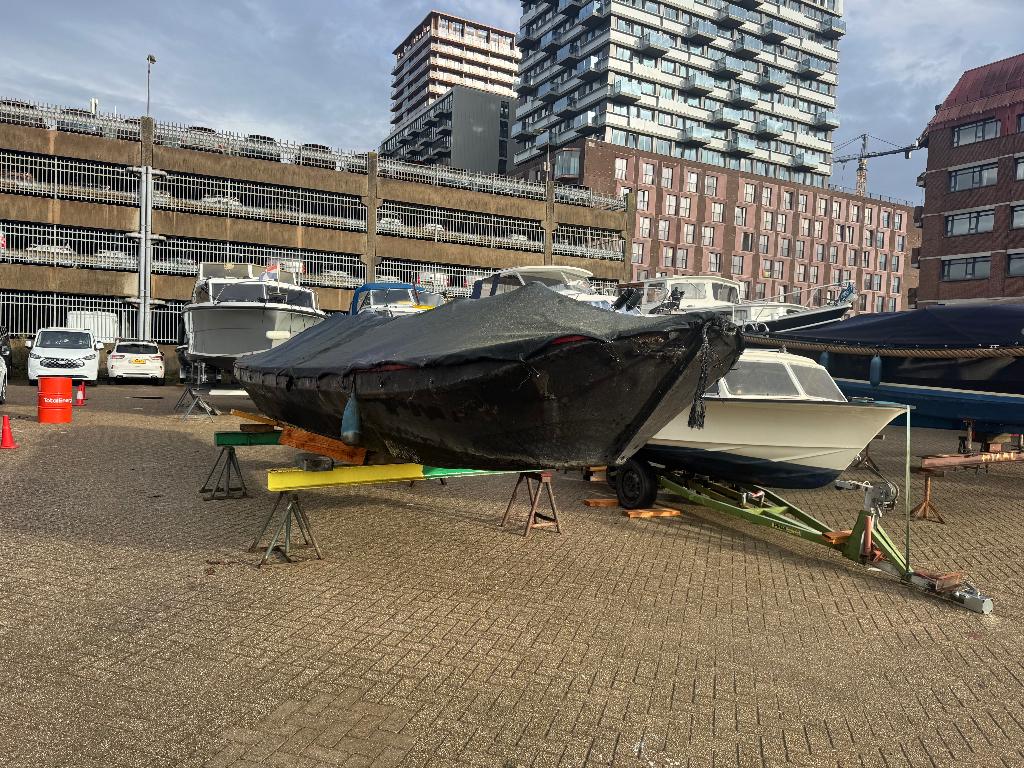 Westlandvlet, Watersport en Boten, Ophalen, Gebruikt, Binnenboordmotor, 6 meter of meer