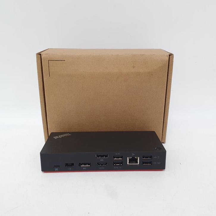 Lenovo USB-C Dock Gen2 Compleet in Doos in Nette Staat, Computers en Software, Dockingstations, Zo goed als nieuw, Telefoon, Ophalen of Verzenden