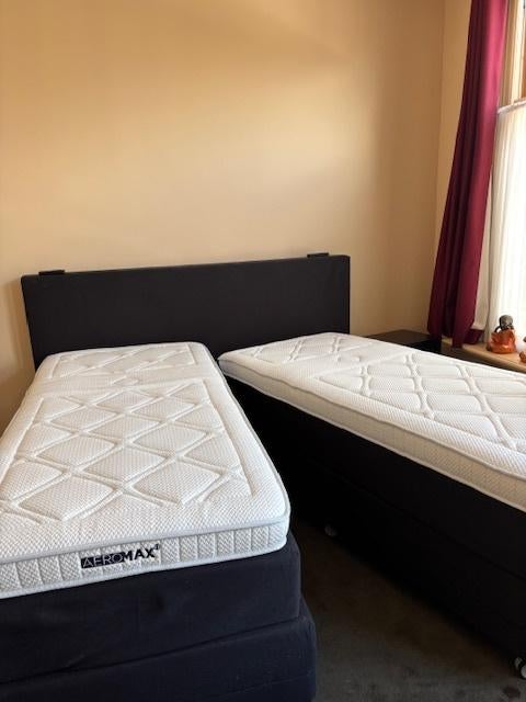 Swiss Sense boxspring 180x200 electrisch verstelbaar Star, Ophalen, Zwart, Tweepersoons, 180 cm